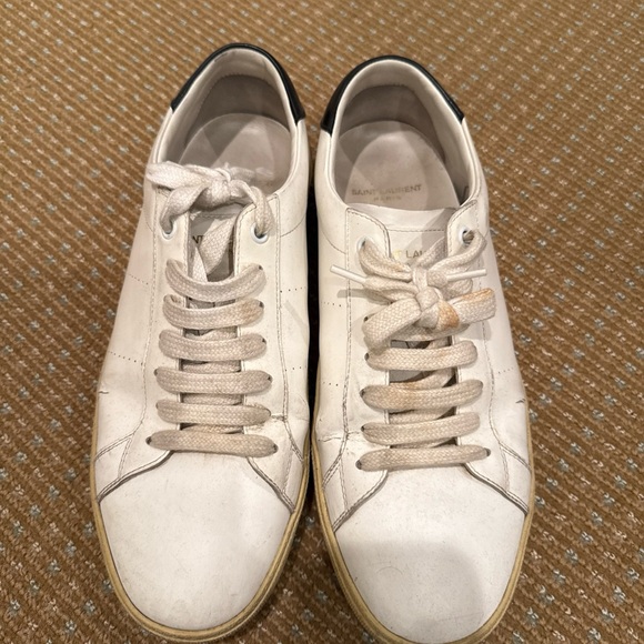 Saint Laurent Men's White Sneakers - Picture 1 of 6